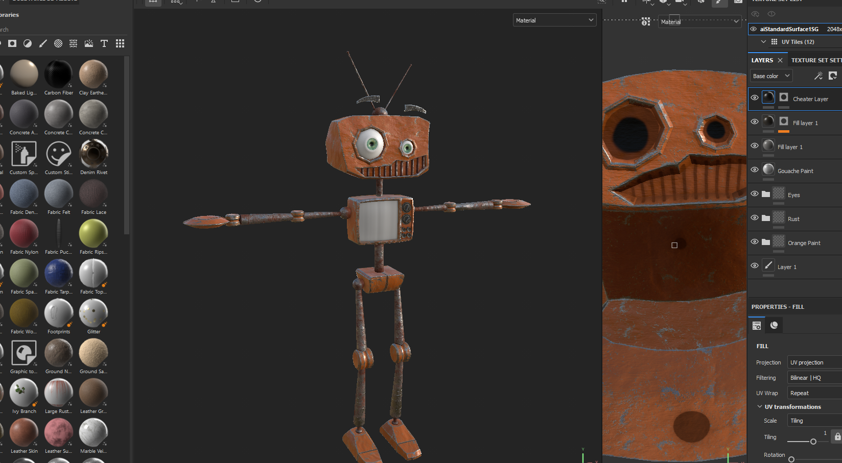 Robot Texture